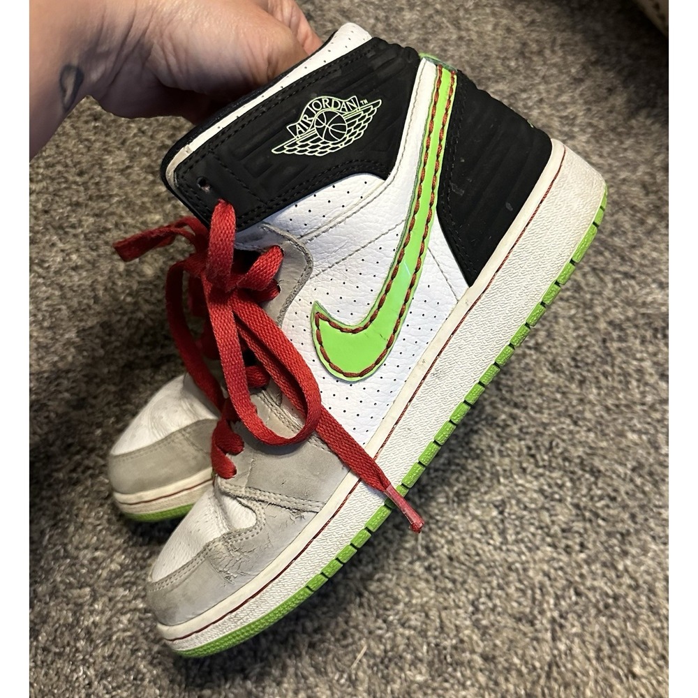 Jordan Air Jordan 1 Retro 93 Electric Green Sneakers - Picture 3 of 10